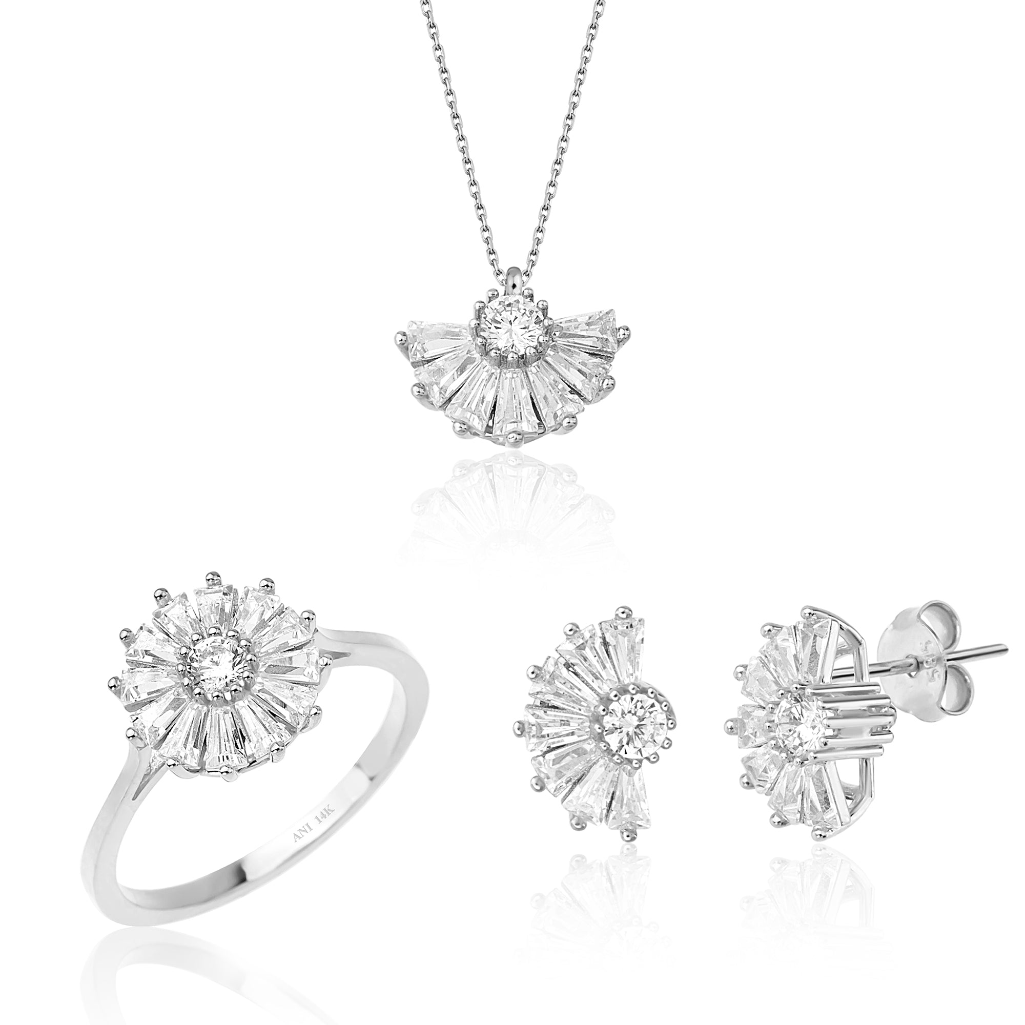 14 Ayar Altın Nisan Set