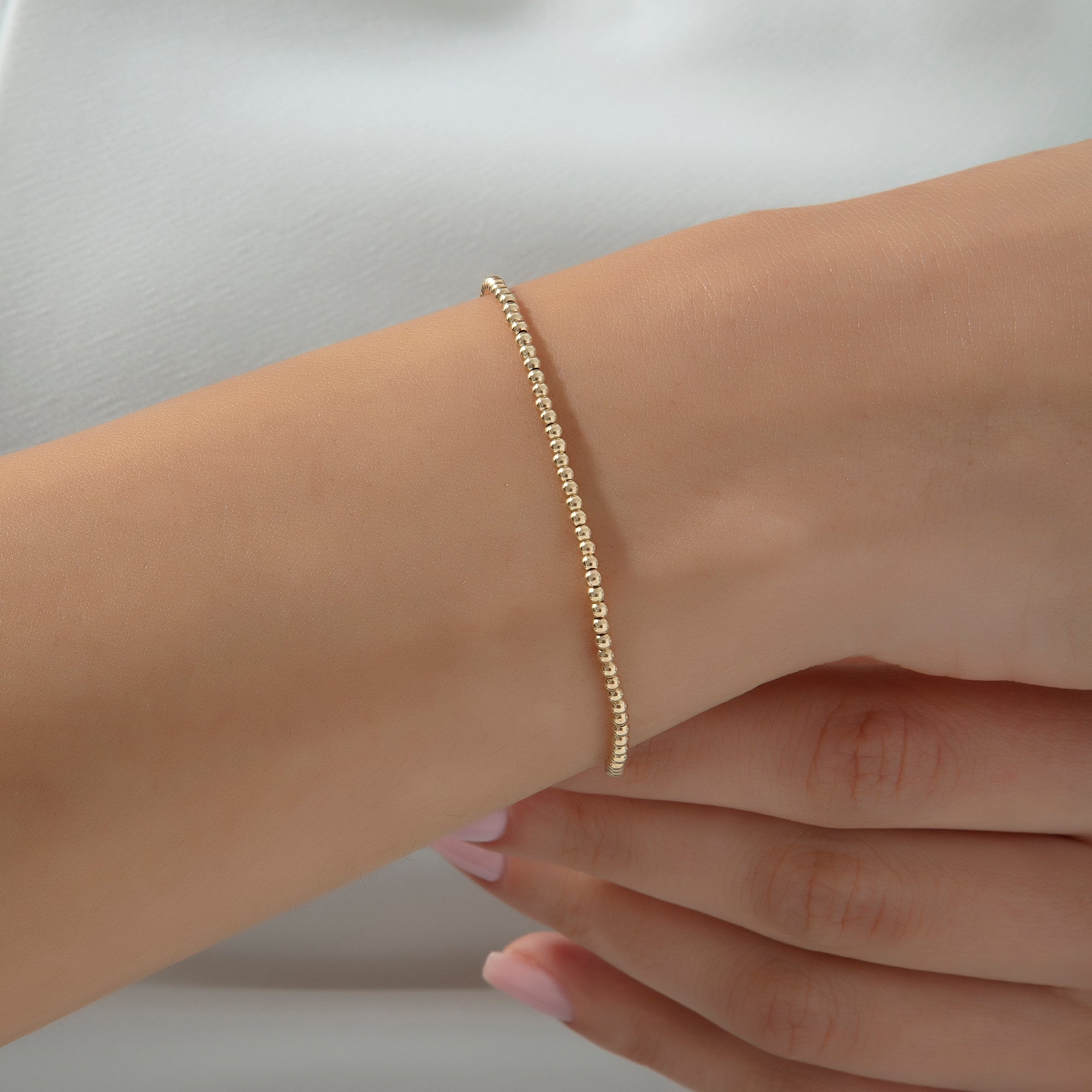 14 Ayar Altın Toplu Bileklik