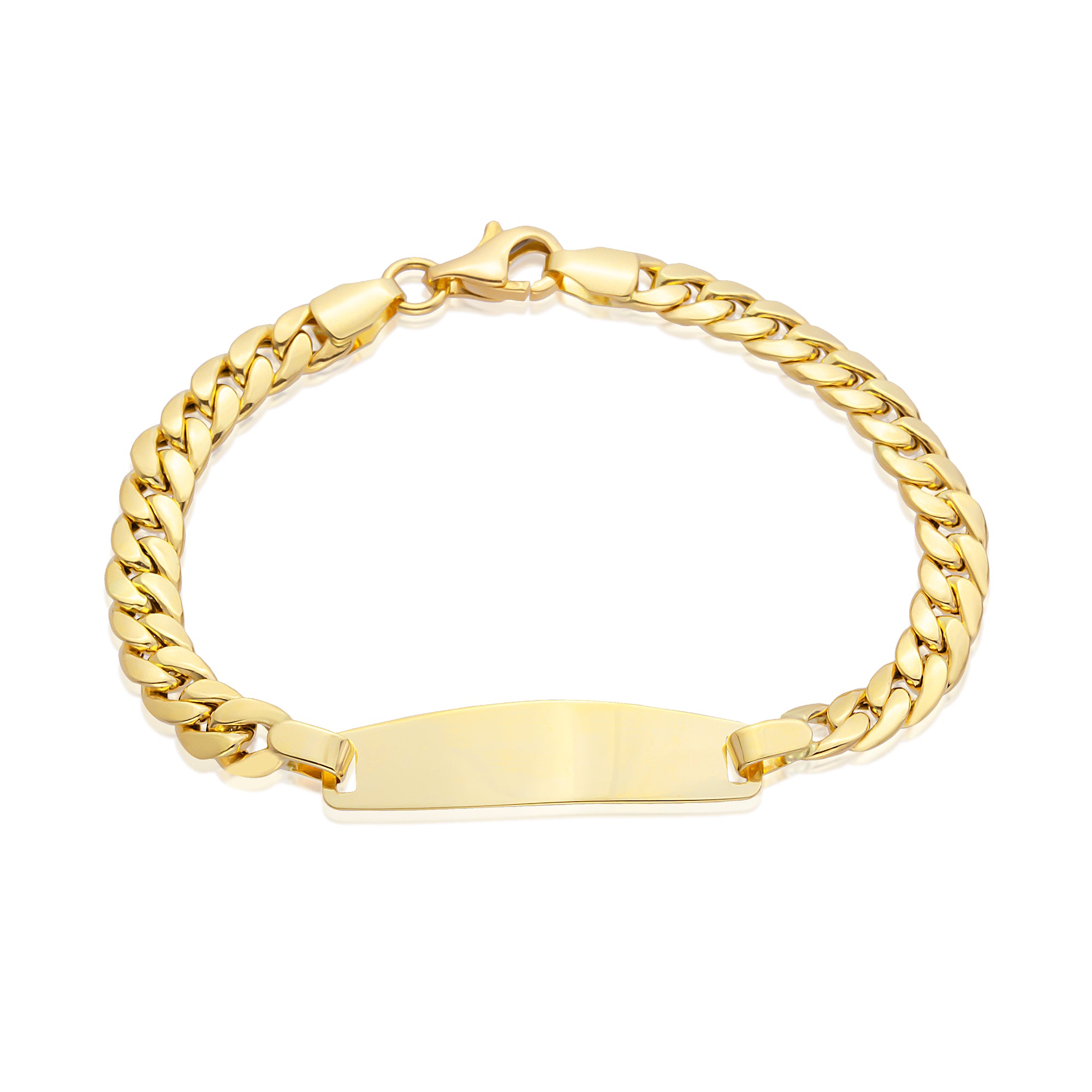 14 Ayar Altın Gurmet Zincirli Çocuk Künye Bileklik