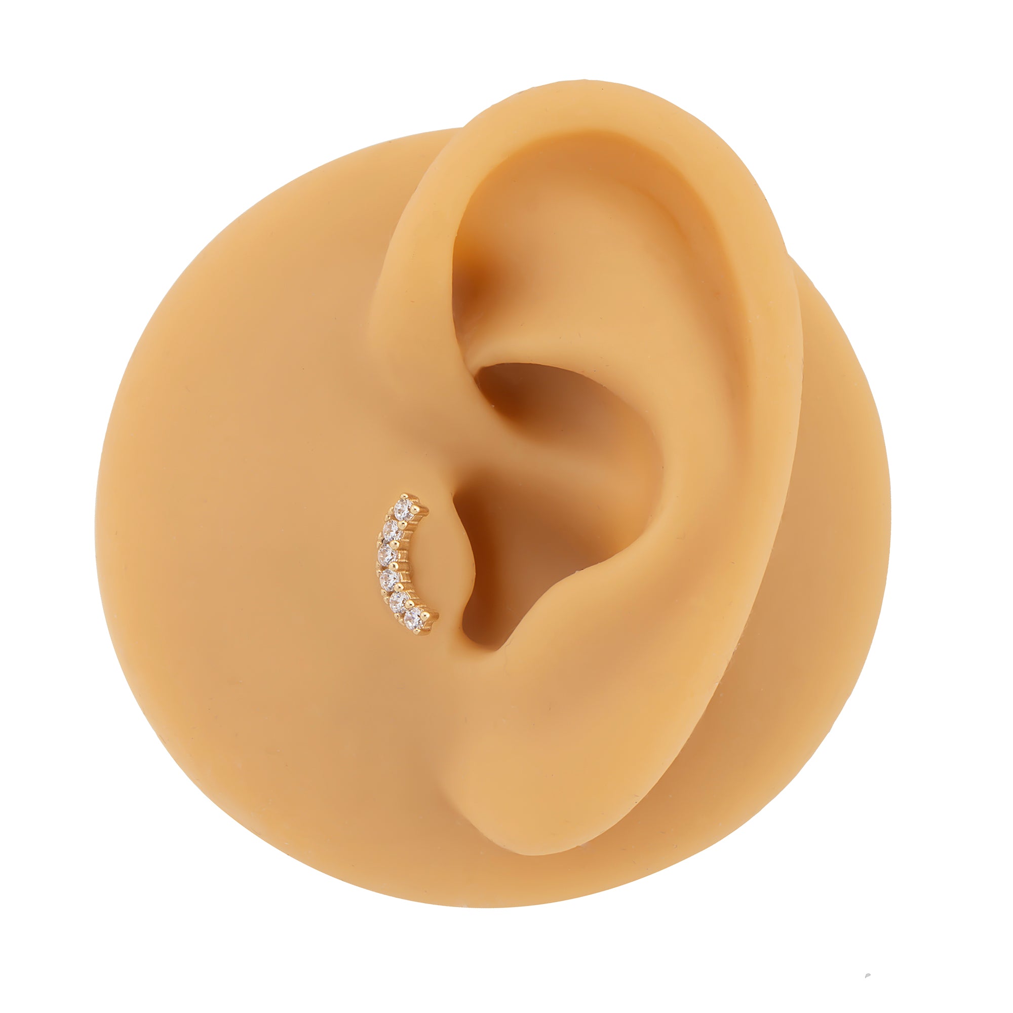 14 Ayar Altın Trend Piercing