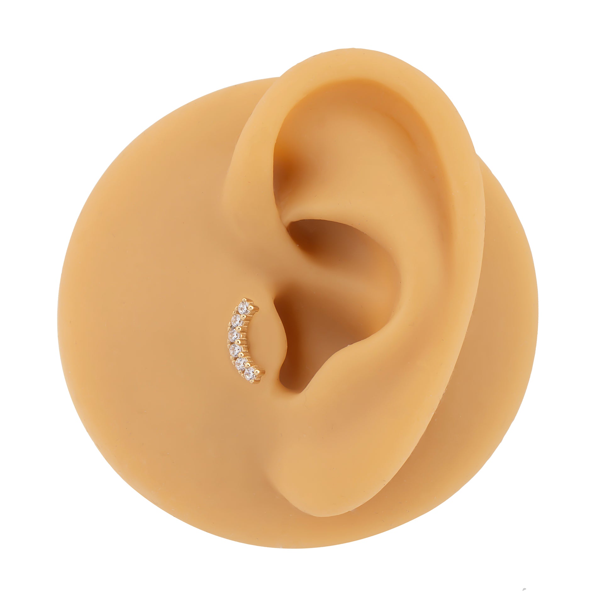 14 Ayar Altın Trend Piercing