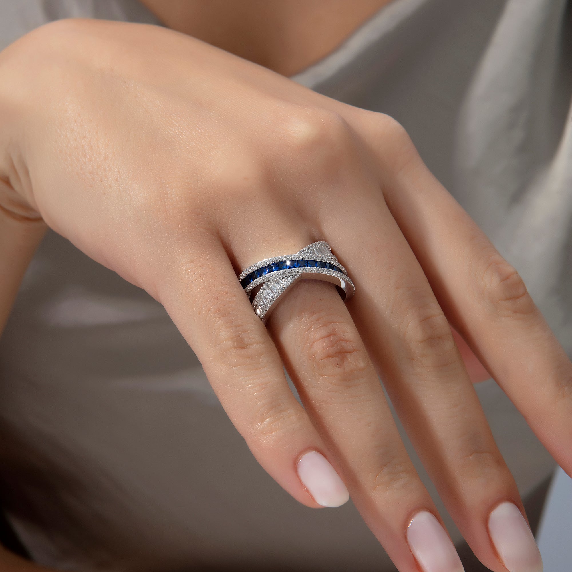 14 Ayar Altın Fantezi Baget Yüzük