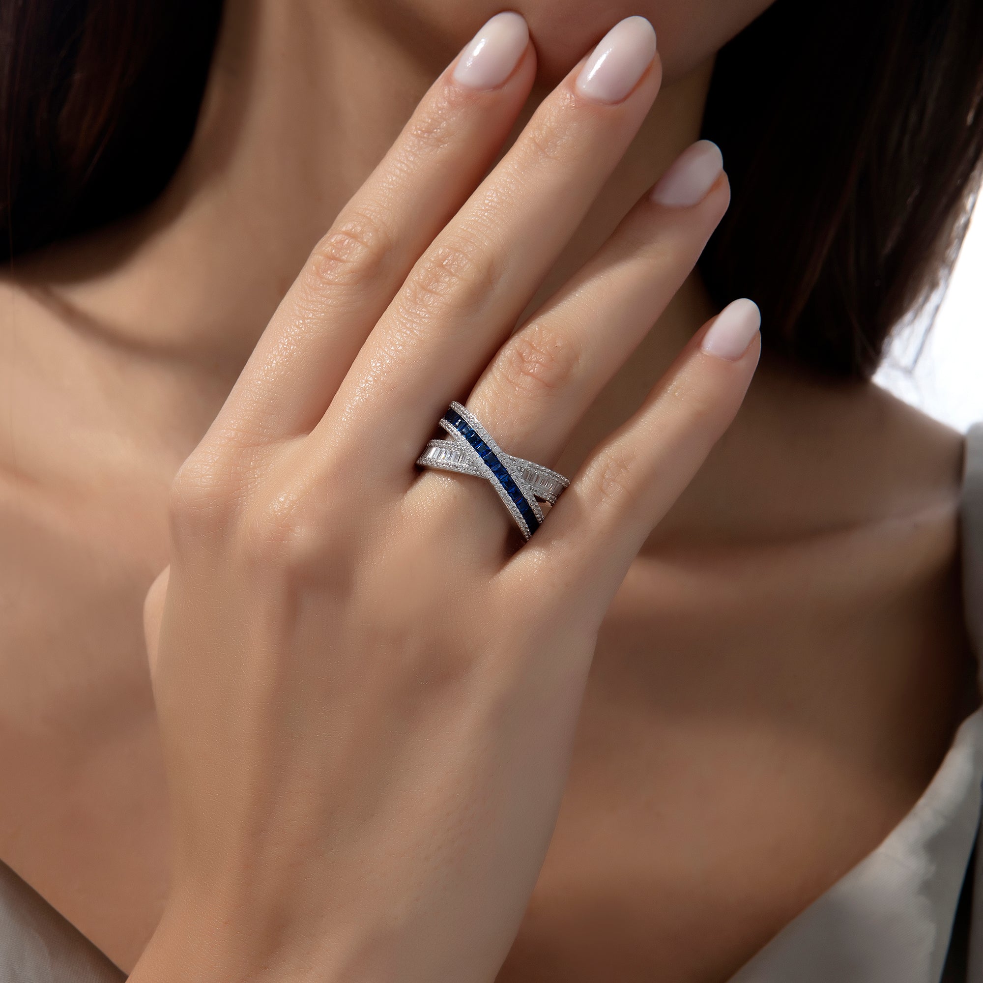 14 Ayar Altın Fantezi Baget Yüzük