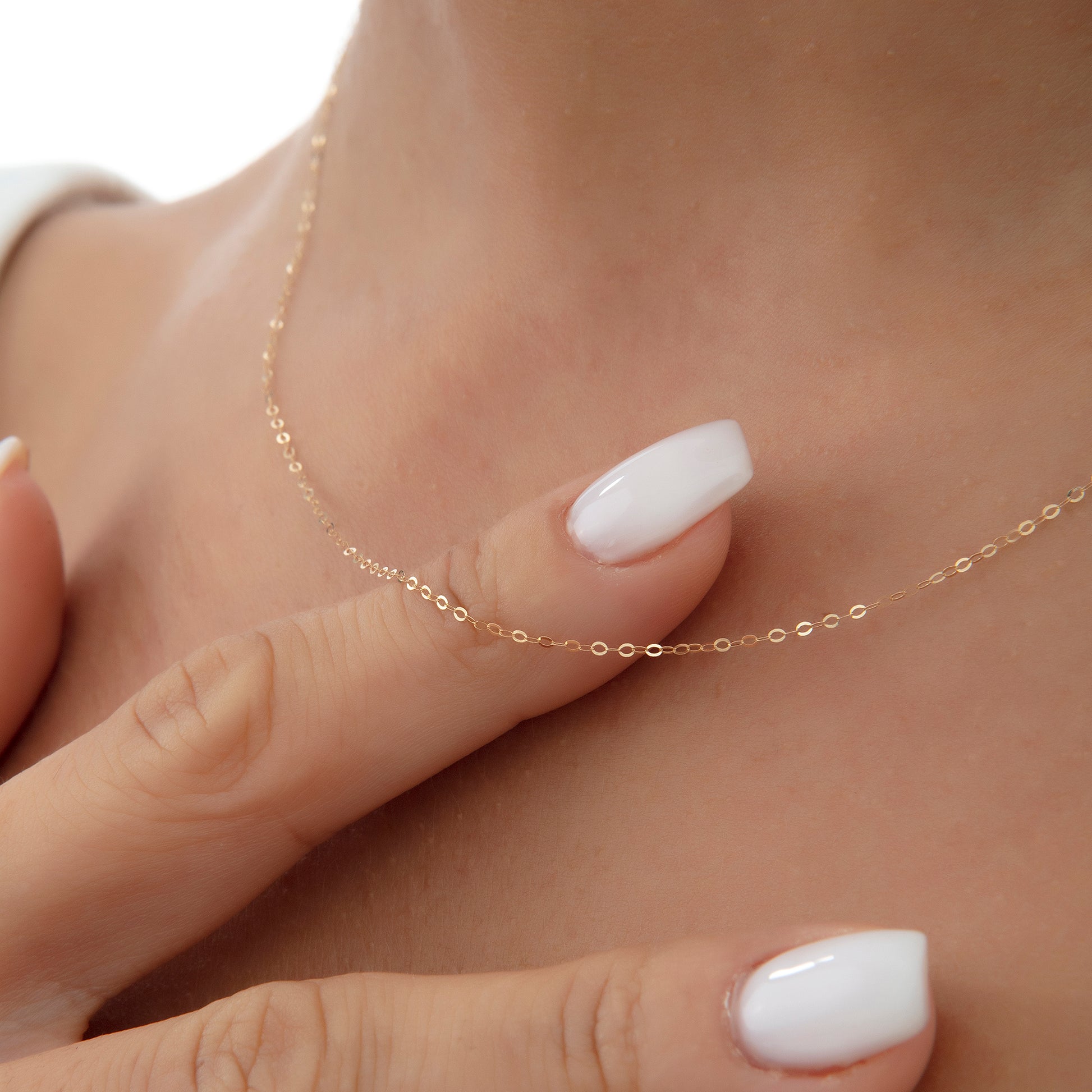 14 Ayar Altın Zincir Kolye